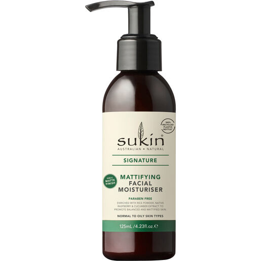 Sukin Signature Mattifying Facial Moisturiser 125ml