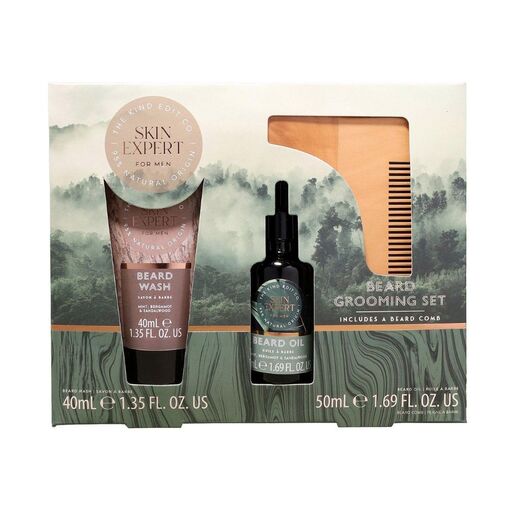 The Kind Edit Co. Skin Expert Beard Grooming Set