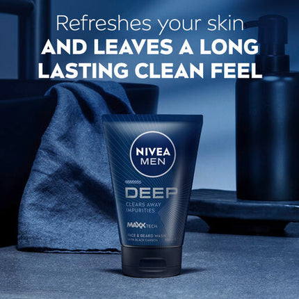 Nivea Men Face Wash Deep 100ml