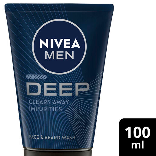 Nivea Men Face Wash Deep 100ml