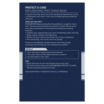 Nivea Men Post Shave Balm Protect And Care 100mL