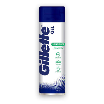 Gillette Sensitive Skin Soothing Aloe Vera Shave Gel 195g