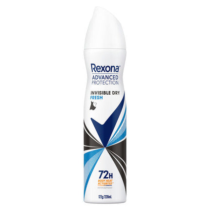 Rexona Women Antiperspirant Advanced Protection Invisible Dry Fresh 220ml