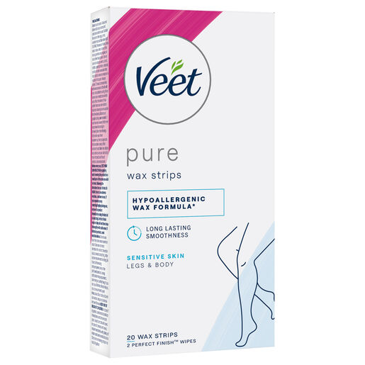 Veet Pure Cold Wax Leg Strips 20
