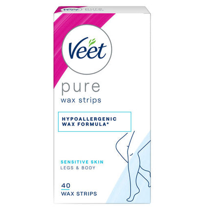 Veet Pure Cold Wax Leg Strips 40