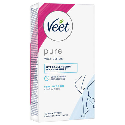 Veet Pure Cold Wax Leg Strips 40