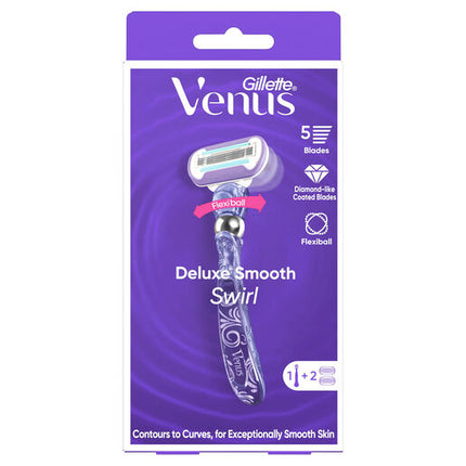 Gillette Venus Deluxe Smooth Swirl Razor
