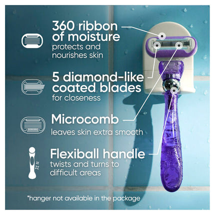 Gillette Venus Deluxe Smooth Swirl Razor