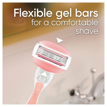 Gillette Venus Comfort Glide White Tea Blade Refills 4 Pack