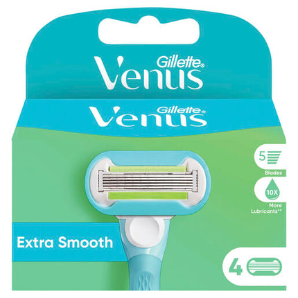 Gillette Venus Extra Smooth Sensitive Razor Blades 4 Pack