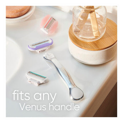 Gillette Venus Deluxe Smooth Swirl Blade Refills 4 Pack