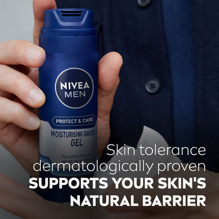 Nivea Men Protect & Care Moisturising Shaving Gel 200mL