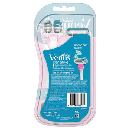 Gillette Venus Sensitive Women's Disposable Razors 3 Pack