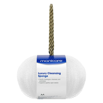 Manicare White Luxury Cleansing Sponge