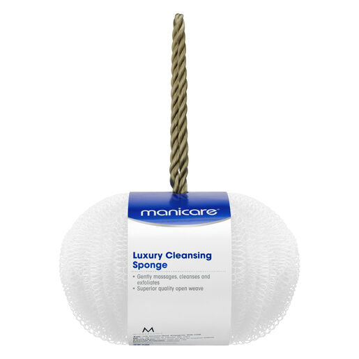 Manicare White Luxury Cleansing Sponge