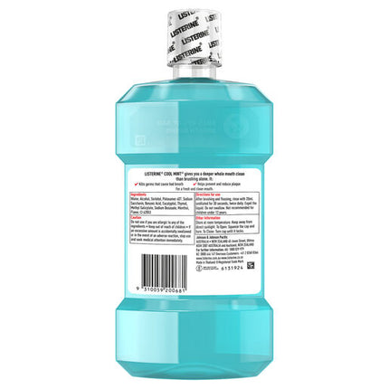 Listerine Mouthwash Cool Mint 500mL