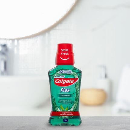 Colgate Plax Alcohol Free Mouthwash Freshmint 250mL