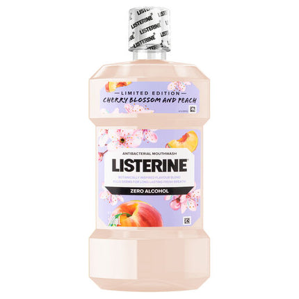 Listerine Mouthwash Cherry Blossom & Peach 500ml