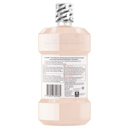 Listerine Mouthwash Cherry Blossom & Peach 500ml