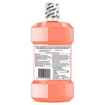 Listerine Mouthwash Smart Rinse Berry Shield 500mL