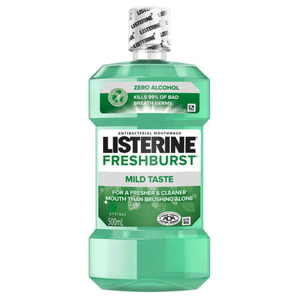 Listerine Mouthwash Freshburst Zero 500ml