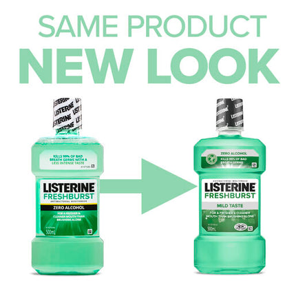 Listerine Mouthwash Freshburst Zero 500ml