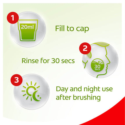 Colgate Plax Alcohol Free Antibacterial Mouthwash Fresh Tea 500mL