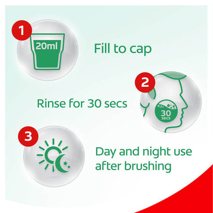 Colgate Plax Alcohol Free Antibacterial Mouthwash Freshmint 500mL