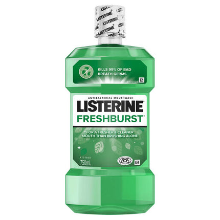 Listerine Mouthwash Freshburst 750ml