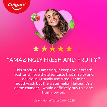 Colgate Max Fresh Watermelon Mint Mouthwash 500ml