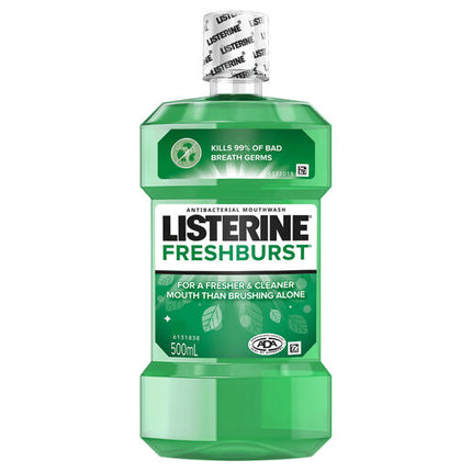 Listerine Mouthwash FreshBurst Antibacterial 500mL