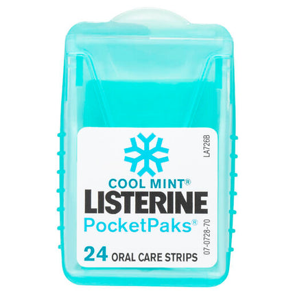 Listerine PocketPaks Cool Mint 72 Strips