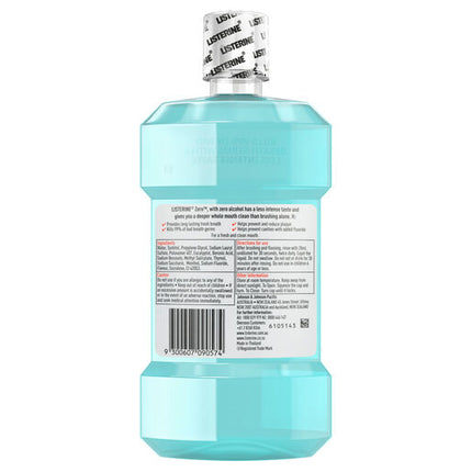 Listerine Mouthwash Zero Alcohol 500mL