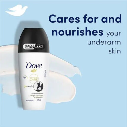 Dove Roll On Women's Advanced Care Black & White 50ml