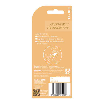 Piksters Crush Breath Strips Mango Mint 72 Pack