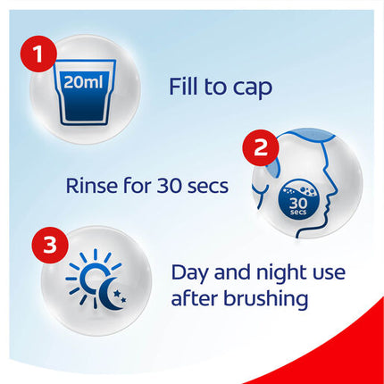 Colgate Plax Alcohol Free Antibacterial Mouthwash Peppermint 500mL