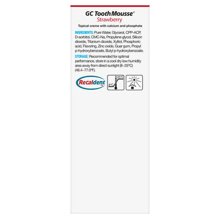 GC Tooth Mousse Strawberry 40g