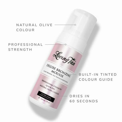 Loving Tan Deluxe Bronzing Mousse Ultra Dark 120mL