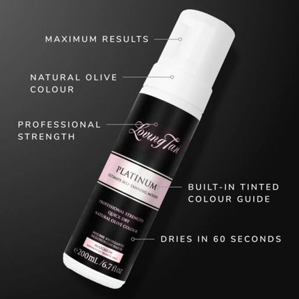 Loving Tan Platinum Ultimate Self Tanning Mousse 200ml