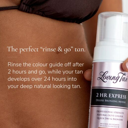 Loving Tan 2 Hour Express Ultra Dark Self Tanning Mousse 120ml