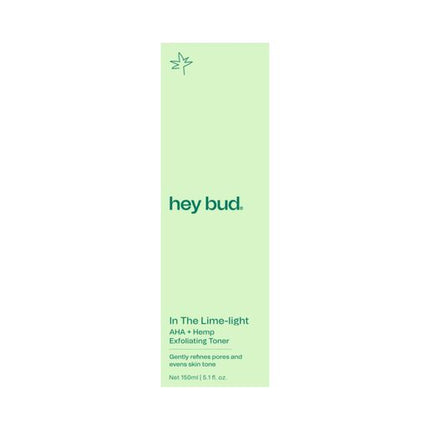 Hey Bud AHA + Hemp Exfoliating Toner 150ml