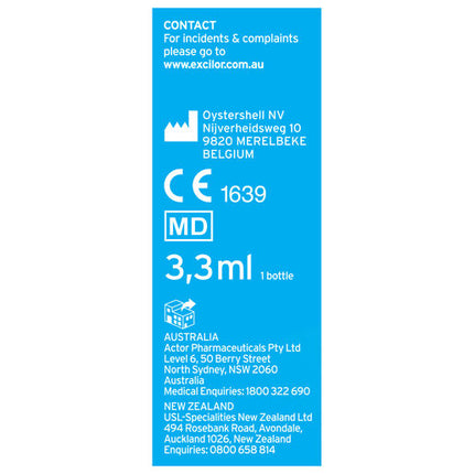 Excilor Fungal Nail Treatment Solution 3.3mL