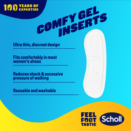 Scholl Party Feet Inserts Heel Shields