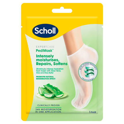 Scholl Dry Skin Aloe Vera Pedimask 1 Pair