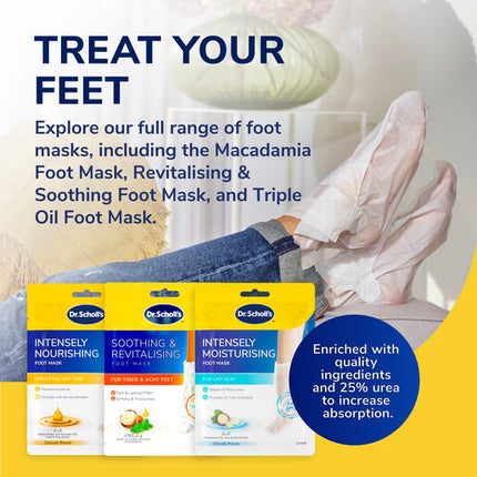 Scholl PediMask Triple Oil 1 Pair