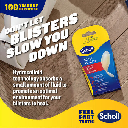 Scholl Blister Plasters Large 5 Pack