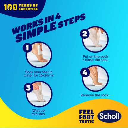 Scholl Dry Skin Aloe Vera Pedimask 1 Pair