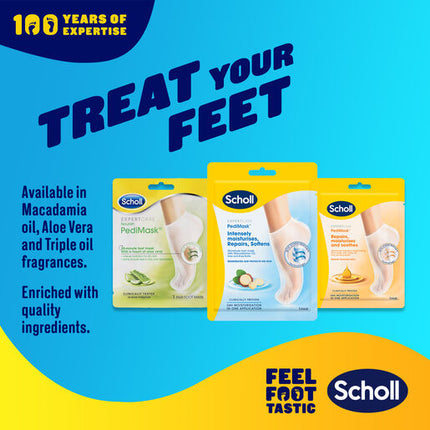 Scholl Dry Skin Aloe Vera Pedimask 1 Pair