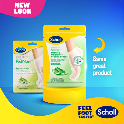 Scholl Dry Skin Aloe Vera Pedimask 1 Pair