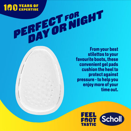 Scholl Party Feet Invisible Gel Heel Cushions